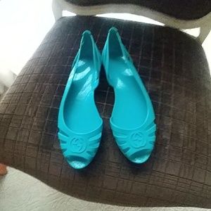 Gucci GG Jelly Flats